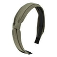 thumbnail image 2 of Pxiakgy headbands for women Headband WideBrimm Bow Womens Point Wave Band Tie Hair Headwrap Hairband Headband Army Green + One size, 2 of 2