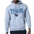 thumbnail image 3 of Men's Starter Heather Gray Tennessee Titans Team Track Graphic Pullover Hoodie, 3 of 3