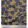 thumbnail image 1 of Soimoi Poly Georgette Fabric Artistic Floral Fabric Prints By Yard 42 Inch Wide, 1 of 3