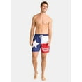 thumbnail image 2 of Way to Celebrate Men's & Big Men's Americana Swim Trunks, Sizes S-3XL, 2 of 5