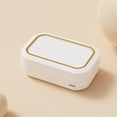 thumbnail image 7 of YaoZQ Ultrasonic Cleaner Machine 1pc, Portable Contact Lens and Jewelry Cleaner with LCD Display, USB Rechargeable Sonic Bath for Retainers Dentures and Eyeglasses, Travel Cleaning Device, 7 of 7