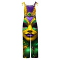 thumbnail image 5 of Summer Womens Clothes Pants Ladies' Carnival Printed Sleeveless Casual Strap Pants Jumpsuit Jumpsuit, 5 of 5