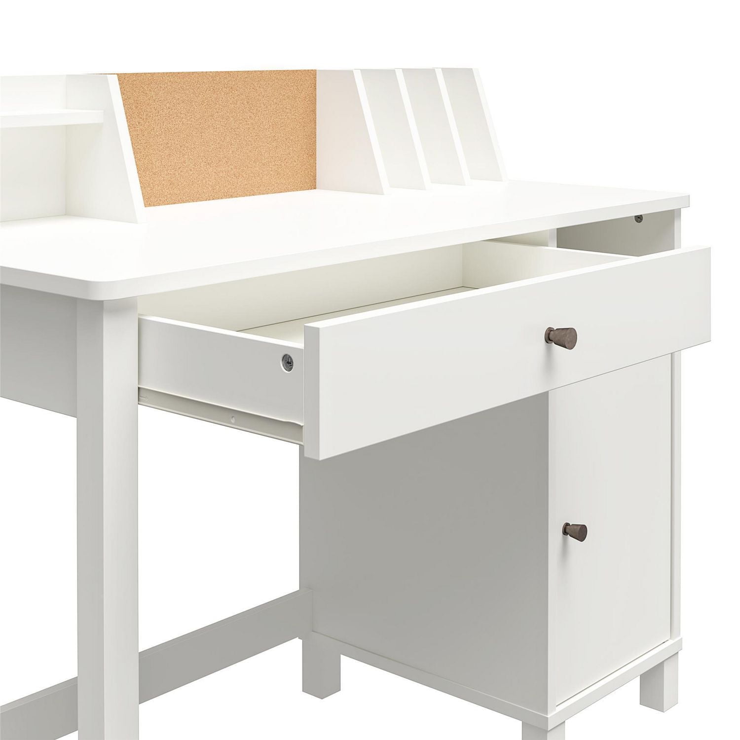 Ameriwood Home Abigail Bureau pour enfants avec chaise, blanc