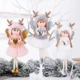 thumbnail image 2 of Christmas Angel Pendants Christmas Tree Pendant New Year Xmas Gifts Christmas Ornaments Girl Doll Holiday Home Decor heqiyong LED, 2 of 2