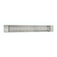 thumbnail image 4 of Eurofase Heating - 6000 Watt Electric Infrared Dual Element Heater-240 Voltage-Stainless Steel Finish-Chevron Decorative Fascia, 4 of 8