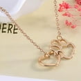 thumbnail image 2 of Valentine's Day Gifts for Woman Necklace For Women Personalized Fashion Jewelry Crystal Rhinestone Dog Paw Glod Gold, 2 of 4
