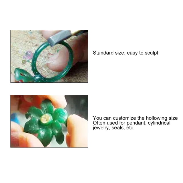 Wax Ring Tube, Smoothly Inner Side Design Ring Wax Tube Easy To Sculpt For Reating And Designing Beautiful And Exquisite Jewelry Ring
