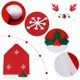 thumbnail image 3 of Fundas para Silla de Navidad, 4 Piezas Cubierta de la Silla de Comedor Navidad, Home Rojo Decoración Navideña Fundas para Sillas,Funda de Silla de Navidad para Decoración de, 3 of 5