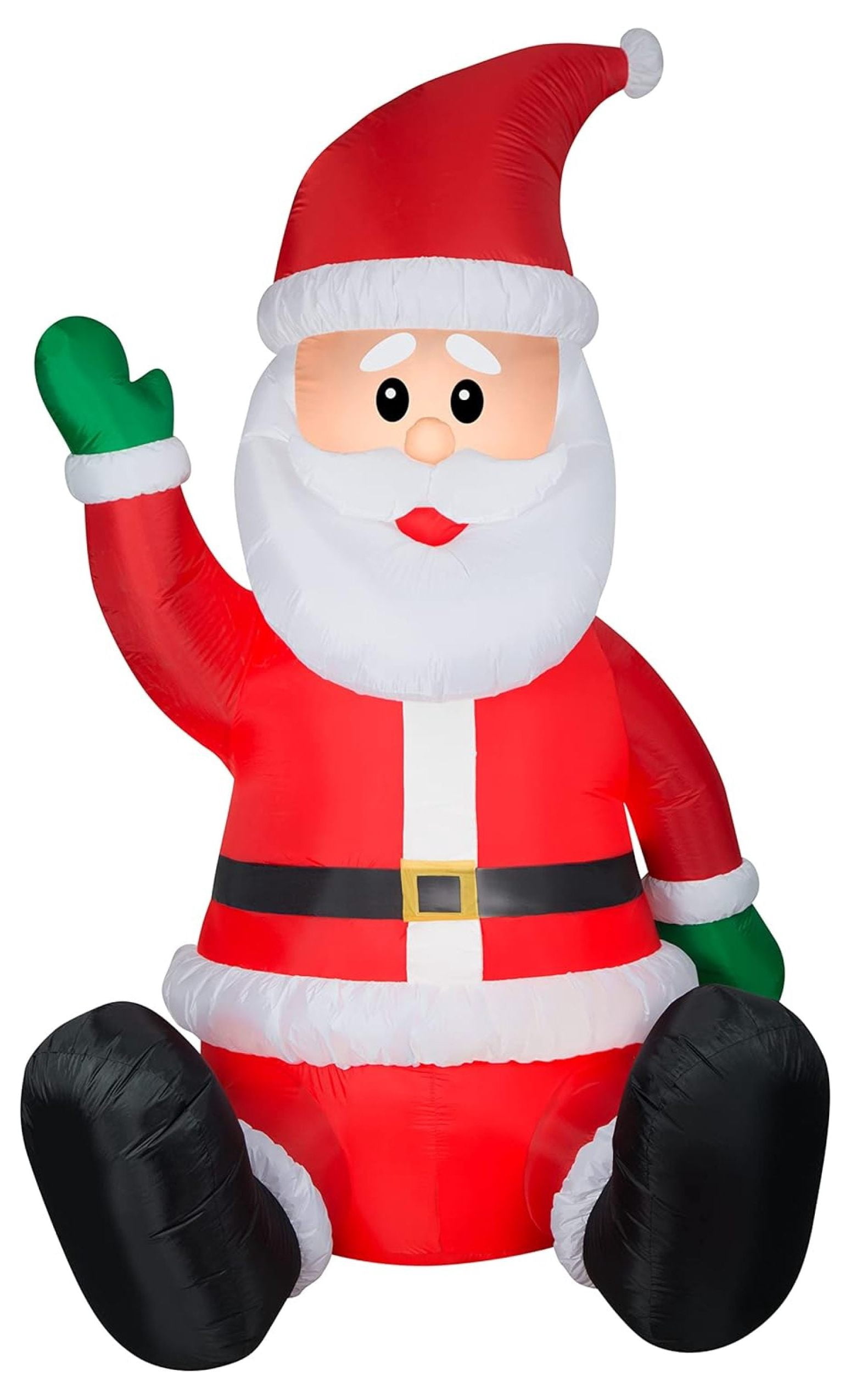 Airblown® Animated Santa in Vintage Airplane 61