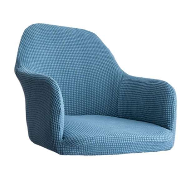 fundas de sofá de comedor Funda Para Silla Jacquard Funda Protectora Para Silla Lavable Azul Claro Azul claro Magideal fundas de sofá de comedor
