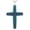 Blue, variant on Jewelry Men's Large Size Carbon Fiber Black Plated Stainless Steel Cross Necklace