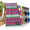 Dawn, variant on Dawn Extra Large Handwoven Mexican Serape Throw Blanket for Yoga Beach Camping Picnic