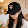 thumbnail image 5 of Roiihwy Basketball Mom Hat for Women Grandma, Black, 21.7"-23.6", Adjustable Cotton Mama Mother's Day Gifts Baseball Cap, 5 of 6