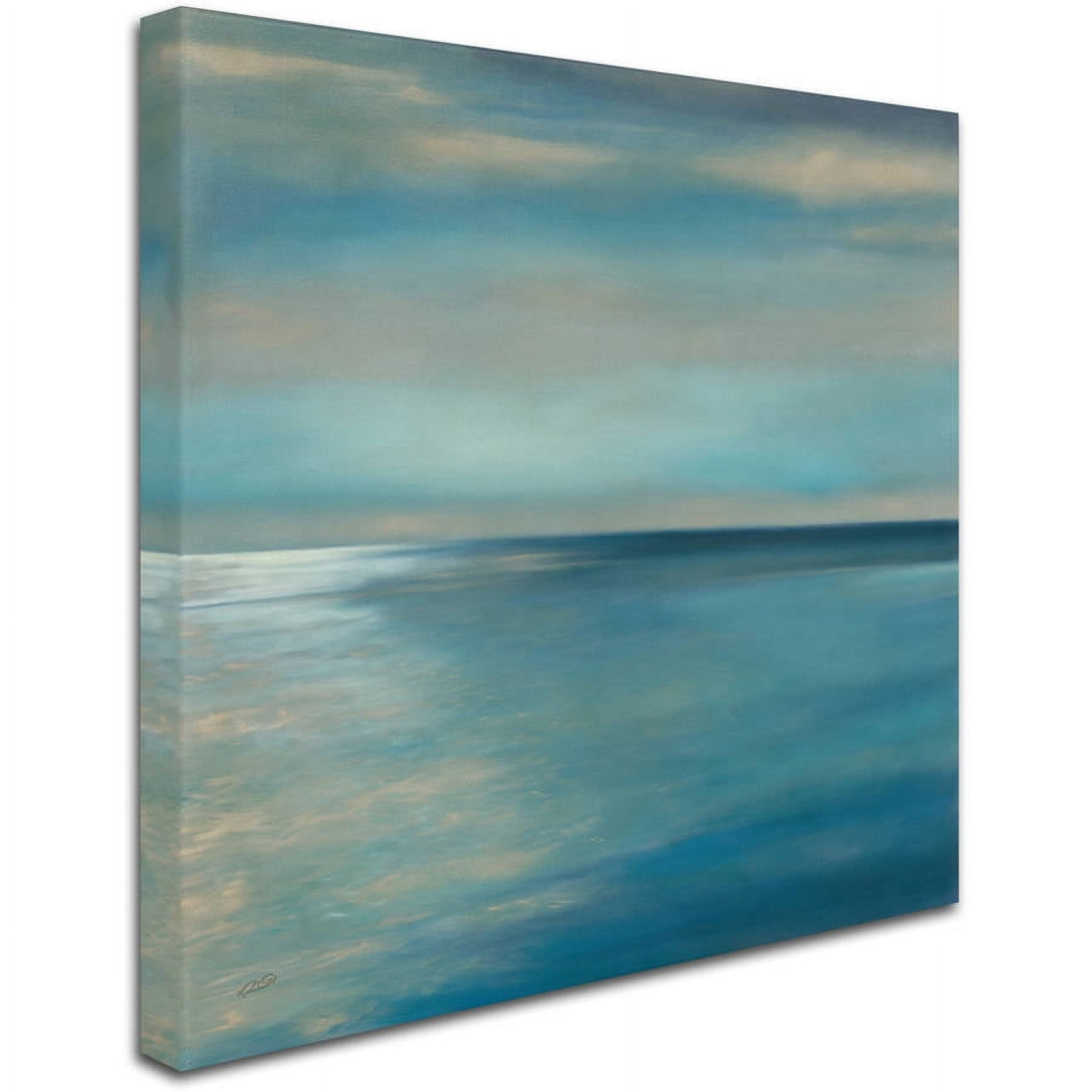 Trademark Fine Art "Horizon" Canvas Art by Rio