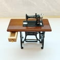 thumbnail image 4 of 1/6 Miniature Sewing Machine Furniture Model Simulation Decoration, 4 of 8