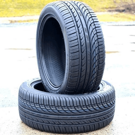 Set of 2 (TWO) HP108 All-Season Passenger Car Performance Radial Tires-225/55R19 225/55/19 225/55-19 99V Load Range SL 4-Ply BSW Black Side Wall UTQG 380AA