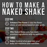Naked Shake - Vegan Protein Powder, Strawberry Banana - Flavored Plant Based Protein With Mct Oil, Gluten-Free, Soy-Free, No Gmos Or Artificial Sweeteners - 30 Servings