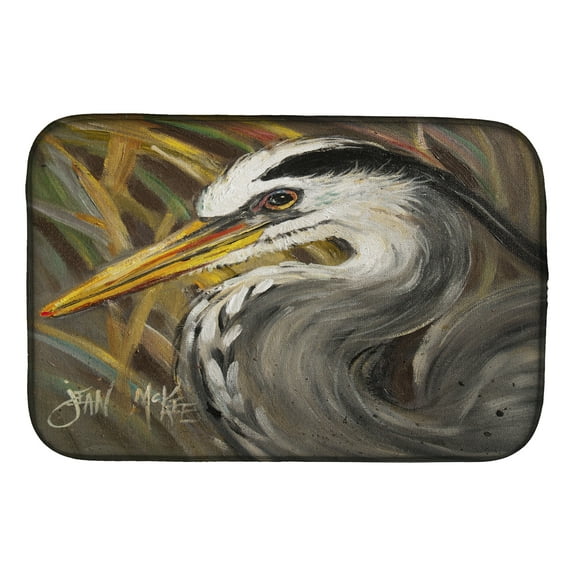 Blue Heron Dish Drying Mat
