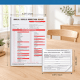 30-Pack Annual Vehicle Inspection Report Forms, 3-Ply Carbonless with ...