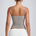 thumbnail image 6 of Women’s Scoop Neck Adjustable Strap Sleeveless Tank Top Soft Stretchy Fitted Camisole Basic Layering Shirt for Daily Wear, 6 of 8