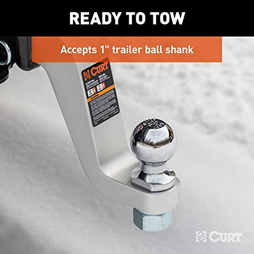 CURT MFG 45362 ALUMINUM BALL MOUNT (2' SHANK 8 00