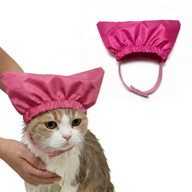 Decoration Shower Cap For And Cats Reusable Bathing Hat Ears From Water