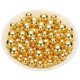 thumbnail image 3 of Uxcell 300Pcs Perla Falsa para Manualidades, Perlas Redondas Sin Agujero de 8/14/20mm, Dorado, 3 of 5