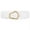 White, variant on JASGOOD Women Wide Elastic Belts Fashion Stretchy Waist Belt with Big Gold Buckle for Dresses