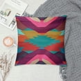 thumbnail image 2 of Qinduosi of Throw Pillow Covers South Red Home Cultural Geometric Hue Country Decorative Pillow Cases Home Decor Square Pillowcases White, 2 of 5