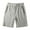 A-Gray, variant on Women's Summer Oversize Shorts Workout Elastic Waist Casual Pockets Cargo Shorts