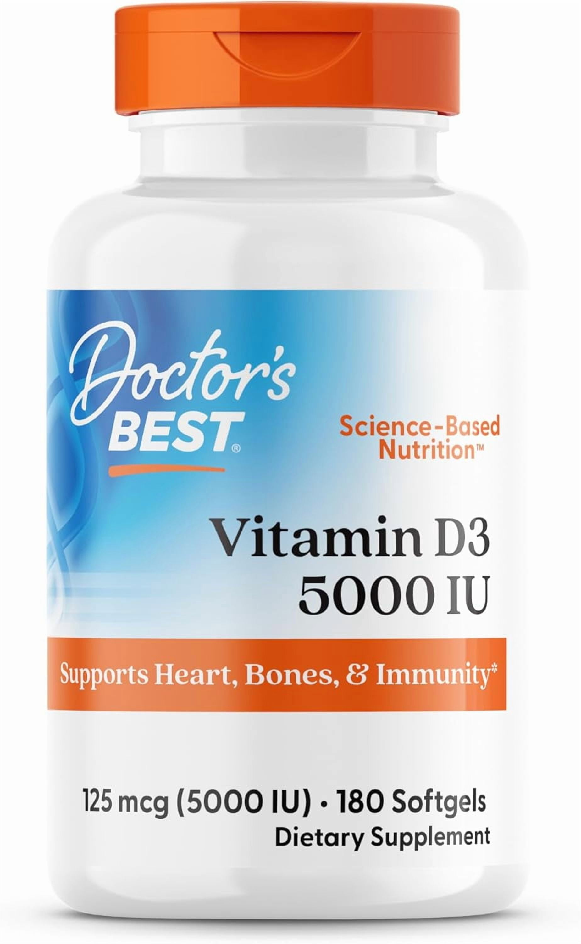 Doctor's Best Vitamin K2 MK-7 with MenaQ7, Vegan, Gluten & Soy