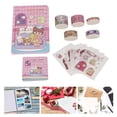thumbnail image 4 of Conjunto de pegatinas de Papel japonesas ANGGREK con patrón encantador, 4 of 8