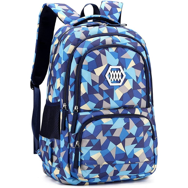 Geometric print backpack top