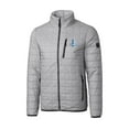 thumbnail image 2 of Men's Cutter & Buck  Gray Detroit Lions Big & Tall Rainier PrimaLoft Eco Insulated Full-Zip Puffer Jacket, 2 of 3
