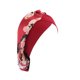 thumbnail image 1 of Sonducket Impresión Impreso Seda Nightcaps Lissom Diseño floral Elasticidad Suavidad Headwear Head Cover Headwrap Sleeping Caps Type3 NO3, 1 of 6