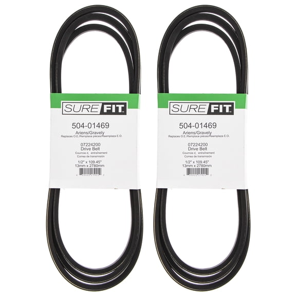 SureFit Deck Drive Belt Ariens 07224200 Gravely Pro-Master 100Z 991006 2PK