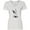 AA-White, variant on B/w Frenchie (darks) Women's V-Neck T-Shirt