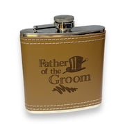Wedding Party Gifts BEST MAN GROOMSMAN (Flasks and Lighters)