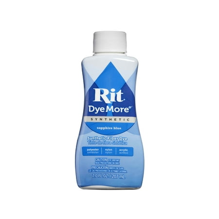 Rit DyeMore for Synthetics, Sapphire Blue, 7 fl.oz