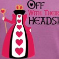 thumbnail image 3 of CafePress - OFF WITH THEIR HEADS! T Shirt - Women's V-Neck Dark T-Shirt, 3 of 4
