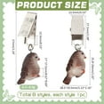 thumbnail image 2 of 1 set Bird Resin Tablecloth Weights Table Cloth Pendants with Iron Clip Mixed color 57mm 8pcs/set, 2 of 9