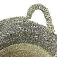 thumbnail image 5 of DecMode 16", 14", 12" Multi Colored Sea Grass Contemporary Storage Basket, 3 - Pieces, 5 of 11