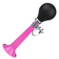 thumbnail image 3 of Bugle Horn Retro Clown Horn Kids Bike Horn Classic Vintage Metal Twist Loudspeaker Siren Hooter Snail Air Horn for Vehicles Bicycles Golf Cart Pink, 3 of 10
