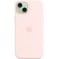 thumbnail image 4 of QITIAN MagSafe Silicone Cell Phone Case for Apple iPhone 15 Plus, Light Pink, 4 of 10