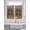 Brown Black, variant on Country Bathroom Window Curtain, Texas Star Plants Branches Berry Farmhouse Retro Light Filtering Coffee Kitchen Curtains, Bedroom Living Room Curtains 2 Panel 84"x45"