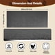 thumbnail image 3 of Protector de muebles para gatos de 78 x 15.7 pulgadas, alfombrilla autoadhesiva para rascar gatos, cortada para adaptarse a alfombras de repuesto para árboles, pared, cama, puerta, sofá, 3 of 7