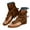 Brown, variant on Dakaela Flip Flops for Women Flat Tassel Gladiator Sandals Casual Summer Bohemian Fringe Dressy Slides