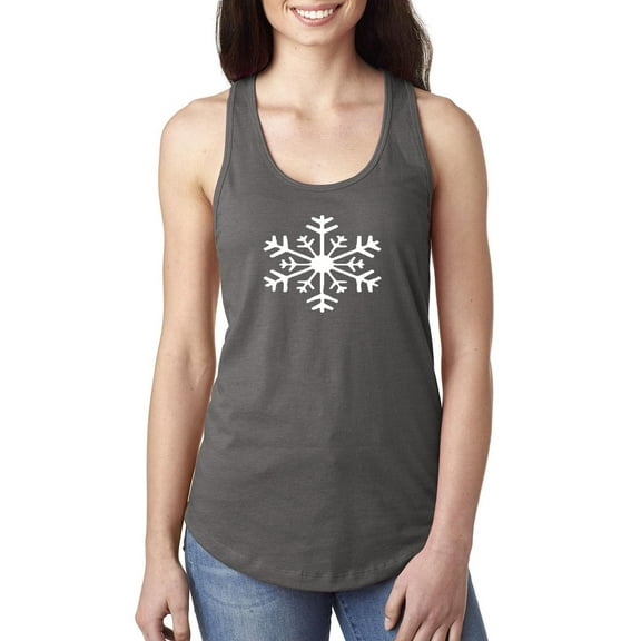 MmF - Women's Racerback Tank Top - Snowflake Christmas New Year