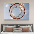 thumbnail image 4 of Basket Hoop Basketball Game Net Canvas Poster Bedroom Decor Sports Landscape Office Room Decor Gift,Frame-style,16x24inch(40x60cm), 4 of 8