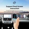 thumbnail image 5 of SNATEEN Dual 12.3 inch Carplay Screen/Radio/Multimedia Player for Lexus NX 200t 300 300h 2015-2018 Universal Car Navigation/GPS Upgrade Headunit Android Display 1080P Touch Screen Replace System, 5 of 13